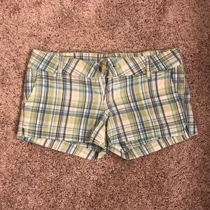 Plaid shorts